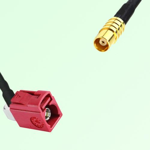 FAKRA SMB L 3002 carmin red Female Jack RA to MCX Female Jack Cable FAKRA SMB L 3002 carmin red Female Jack RA to MCX Female Jack Cable