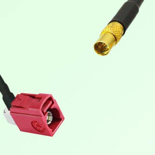 FAKRA SMB L 3002 carmin red Female Jack RA to MMCX Female Jack Cable FAKRA SMB L 3002 carmin red Female Jack RA to MMCX Female Jack Cable