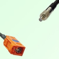 FAKRA SMB M 2003 pastel orange Female Jack to TS9 Female Jack Cable FAKRA SMB M 2003 pastel orange Female Jack to TS9 Female Jack Cable