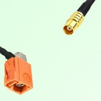FAKRA SMB M 2003 pastel orange Female Jack RA to MCX Female Jack Cable FAKRA SMB M 2003 pastel orange Female Jack RA to MCX Female Jack Cable