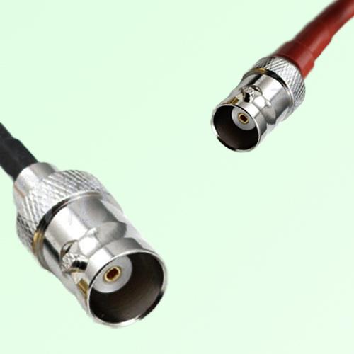 BNC Female to MHV 3KV Female RF Cable Assembly