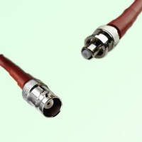 MHV 3KV Female to SHV 5KV Male RF Cable Assembly
