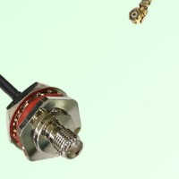 SMA Bulkhead Female M16 1.0mm thread to IPEX RF Cable Assembly