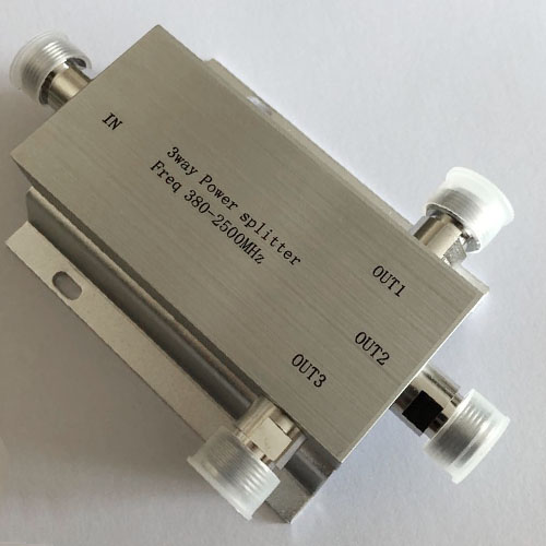 3 Way N Female Jack RF Power Splitter/Divider 380-2500MHz