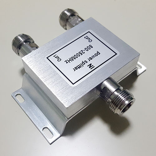 2 Way N Female Jack RF Power Splitter/Divider 800-2500MHz 2 Way N Female Jack RF Power Splitter/Divider 800-2500MHz