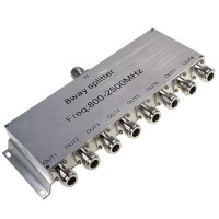 8 Way N Female Jack RF Power Splitter/Divider 800-2500MHz