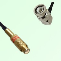 RCA Female to BNC Male Right Angle RF Cable Assembly