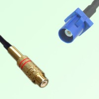 RCA Female to FAKRA SMB C Male RF Cable Assembly