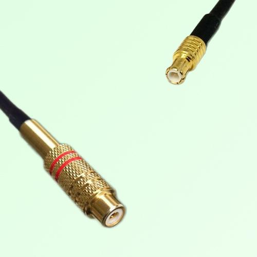 RCA Female to MCX Male RF Cable Assembly