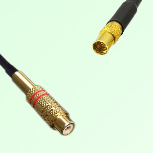 RCA Female to MMCX Female RF Cable Assembly