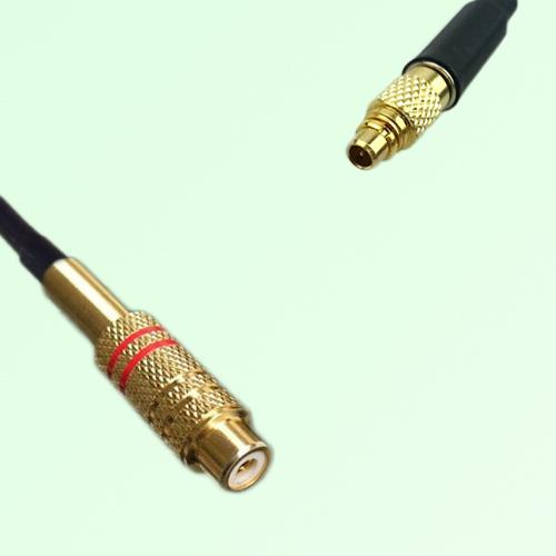 RCA Female to MMCX Male RF Cable Assembly