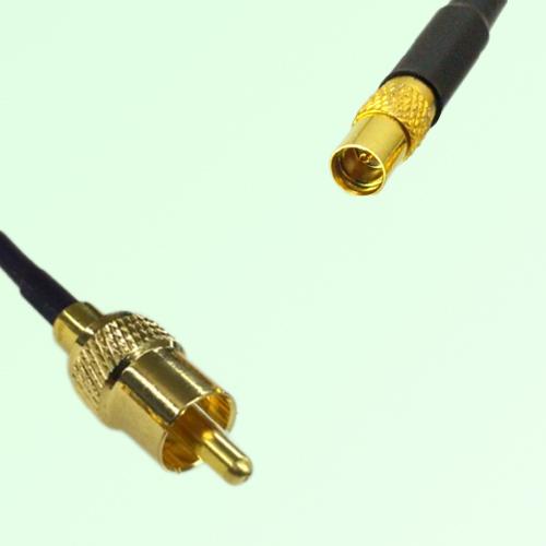 RCA Male to MMCX Female RF Cable Assembly RCA Male to MMCX Female RF Cable Assembly