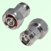Low PIM Adapter 4.1/9.5 Mini DIN Female to 4.1/9.5 Mini DIN Male Low PIM Adapter 4.1/9.5 Mini DIN Female to 4.1/9.5 Mini DIN Male