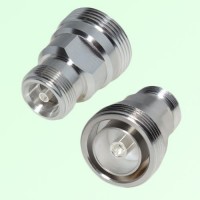 Low PIM Adapter 4.1/9.5 Mini DIN Female to 7/16 DIN Female Low PIM Adapter 4.1/9.5 Mini DIN Female to 7/16 DIN Female
