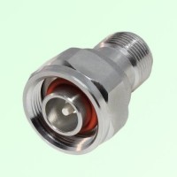 Low PIM Adapter 4.1/9.5 Mini DIN Male Plug to N Female Jack