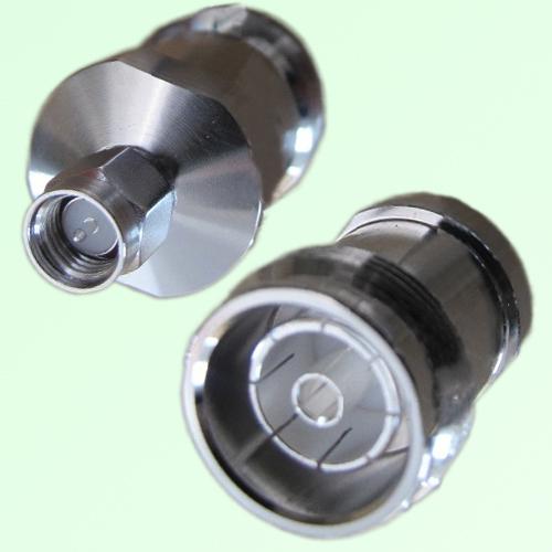 Low PIM Adapter 4.3/10 Mini DIN Female Jack to SMA Male Plug Low PIM Adapter 4.3/10 Mini DIN Female Jack to SMA Male Plug