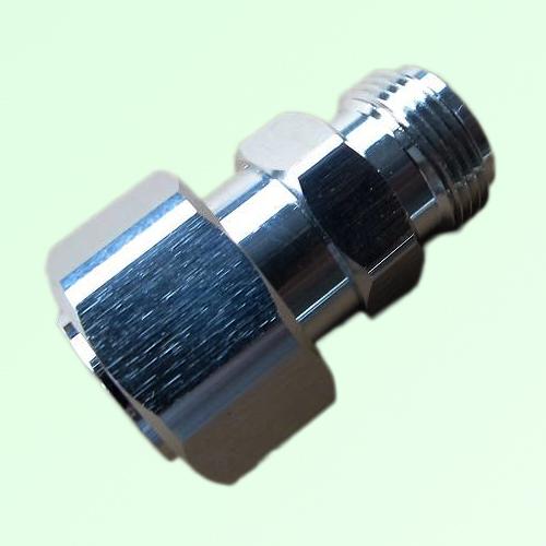 Low PIM Adapter 4.3/10 Mini DIN Male Plug to N Female Jack Low PIM Adapter 4.3/10 Mini DIN Male Plug to N Female Jack