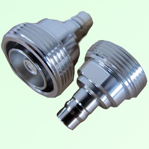 Low PIM Adapter 7/16 DIN Female Jack to QN Female Jack Low PIM Adapter 7/16 DIN Female Jack to QN Female Jack