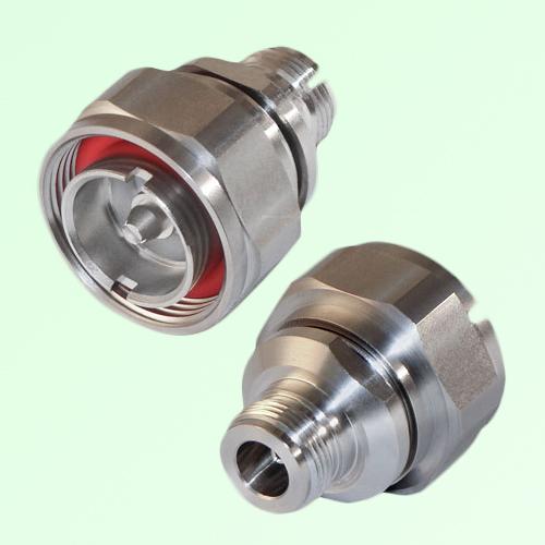 Low PIM Adapter 7/16 DIN Male Plug to N Female Jack
