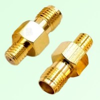 RF Adapter 10-32 M5 Female Jack to SMA Female Jack RF Adapter 10-32 M5 Female Jack to SMA Female Jack