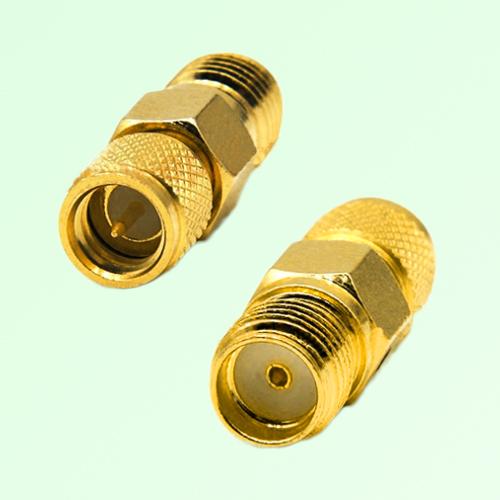 RF Adapter 10-32 M5 Male Plug to SMA Female Jack RF Adapter 10-32 M5 Male Plug to SMA Female Jack