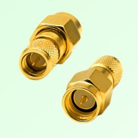 RF Adapter 10-32 M5 Male Plug to SMA Male Plug RF Adapter 10-32 M5 Male Plug to SMA Male Plug