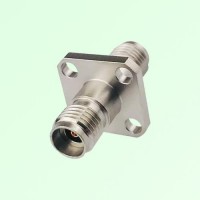 DC-40GHz 4 Hole Flange Mount 2.92mm Female to 2.92mm Female RF Adapter