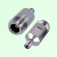 18G 3.5mm Female Jack to N Female Jack RF Adapter
