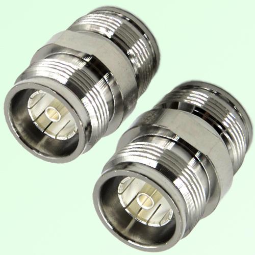 RF Adapter 4.3/10 DIN Female to 4.3/10 DIN Female RF Adapter 4.3/10 DIN Female to 4.3/10 DIN Female