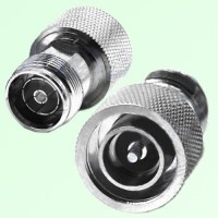 RF Adapter 4.3/10 DIN Female to 4.3/10 DIN Male Quick Push-on RF Adapter 4.3/10 DIN Female to 4.3/10 DIN Male Quick Push-on