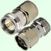 RF Adapter 4.3/10 DIN Female to N Male RF Adapter 4.3/10 DIN Female to N Male