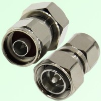 RF Adapter 4.3/10 DIN Male to N Male RF Adapter 4.3/10 DIN Male to N Male