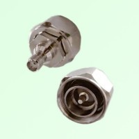 RF Adapter 4.3/10 DIN Male to SMA Female RF Adapter 4.3/10 DIN Male to SMA Female