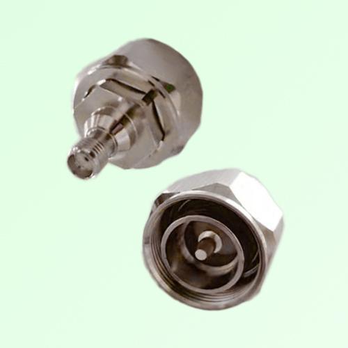 RF Adapter 4.3/10 DIN Male to SMA Female RF Adapter 4.3/10 DIN Male to SMA Female