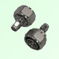 RF Adapter 4.3/10 DIN Male to SMA Male RF Adapter 4.3/10 DIN Male to SMA Male