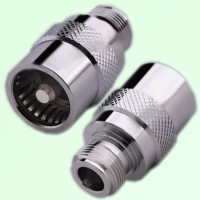7/16 DIN Male Quick Push-on to N Female RF Adapter
