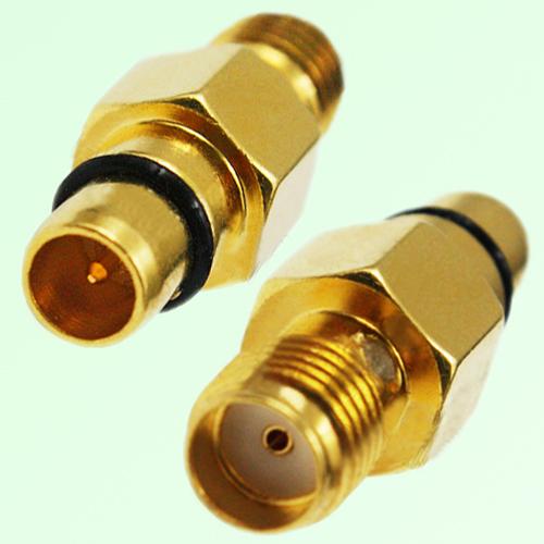 RF Adapter BMA Male Plug to SMA Female Jack RF Adapter BMA Male Plug to SMA Female Jack