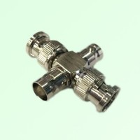 4 Way BNC Adapter 2 BNC Female Jack to 2 BNC Male Plug Adapter