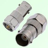 RF Adapter BNC Female Jack to F Male Plug