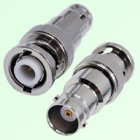 RF Adapter BNC Female Jack to MHV 3kV Male Plug