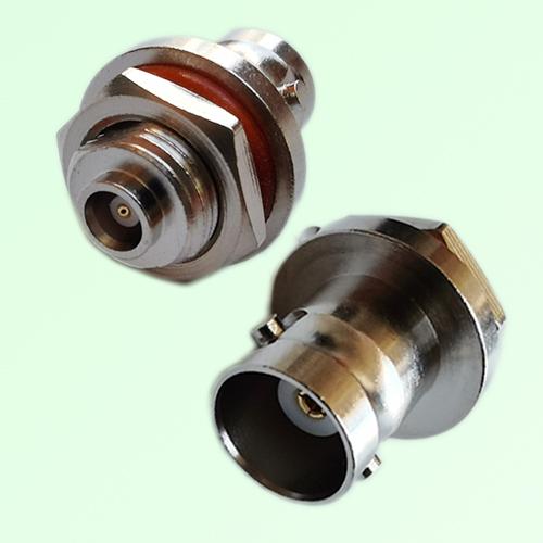 RF Adapter BNC Female to MCX Bulkhead Female RF Adapter BNC Female to MCX Bulkhead Female
