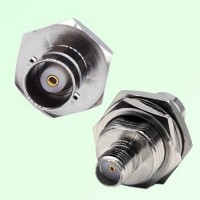 O-ring BNC Female Jack to SMA Bulkhead Female Adapter