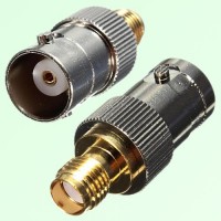 RF Adapter BNC Female Jack to SMA Female Jack
