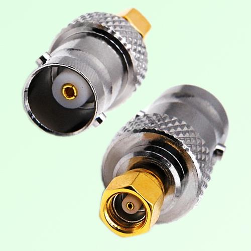 RF Adapter BNC Female to SMC Female