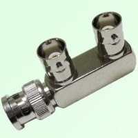 F Type BNC Male Plug to BNC Female Jack Adapter