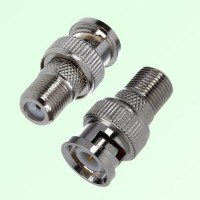 RF Adapter BNC Male Plug to F Female Jack