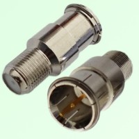 RF Adapter F Female to F Male Quick Push-on