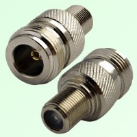RF Adapter F Female Jack to N Female Jack