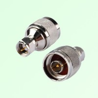 RF Adapter F Male Plug to N Male Plug