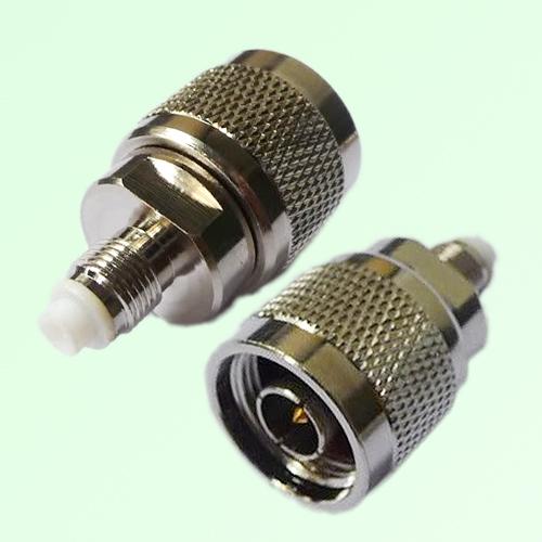 RF Adapter FME Female Jack to N Male Plug RF Adapter FME Female Jack to N Male Plug